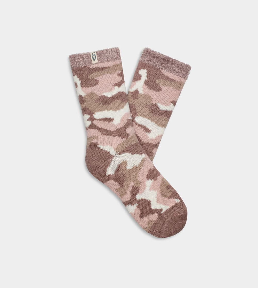 Ugg Josephine Fleece Lined - Womens Socks - Pink - NZ (9738EPYTD)